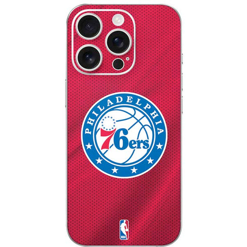 NBA Philadelphia 76ers Jersey iPhone 16 Pro Skin